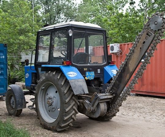 Траншеекопатель в аренду в Юрге и  Кемеровской области